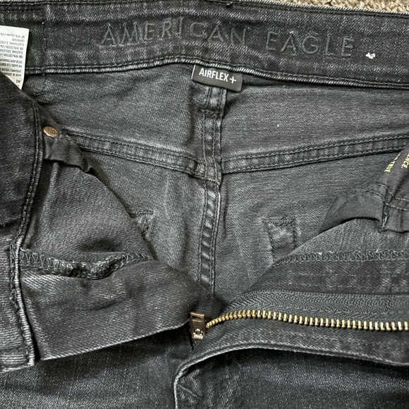 American Eagle Airflex+ Denim Black Jorts Size 30 - Picture 4 of 5